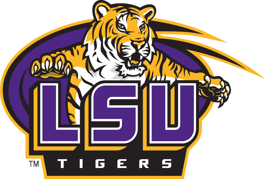 LSU Tigers 2007-Pres Secondary Logo iron on transfers for clothing